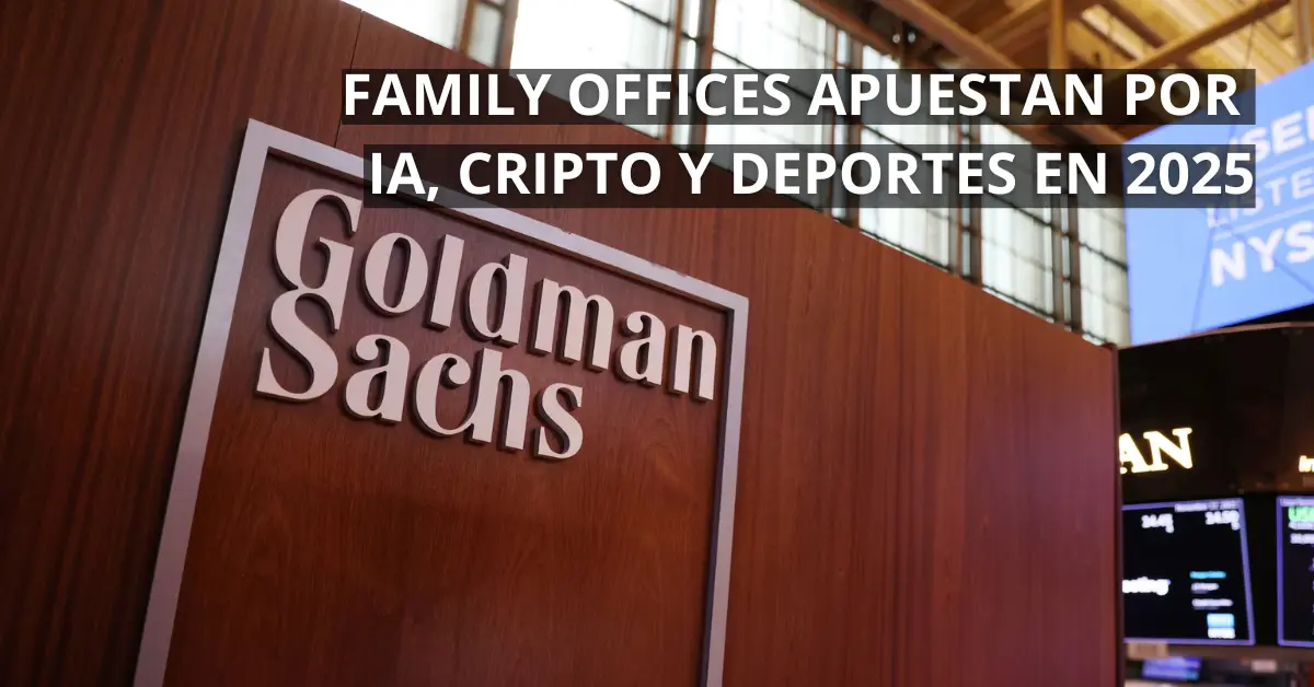 Informe de Goldman Sachs apuestan por la IA, Cripto y deportes 10 de septiembre 2025