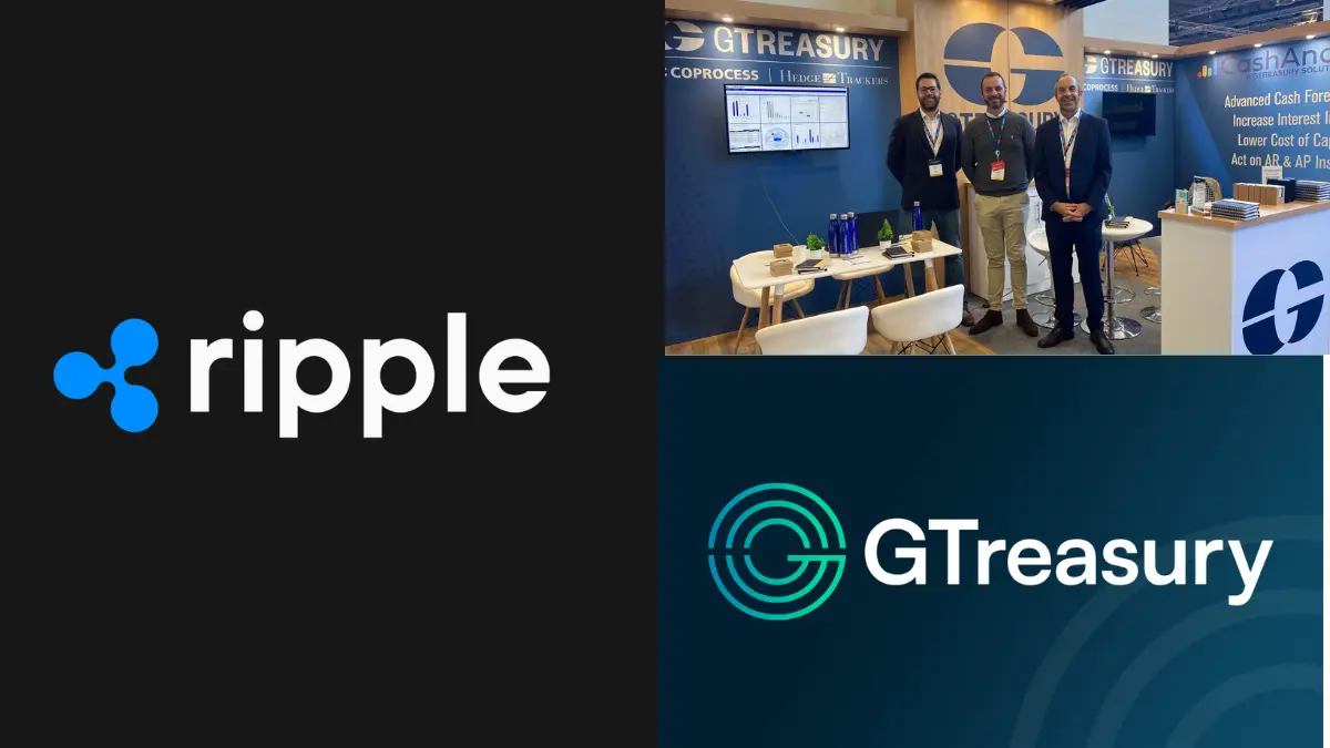 Ripple da un paso estratégico y compra GTreasury por 1.000 millones de dólares para liderar la gestión de tesorería corporativa.