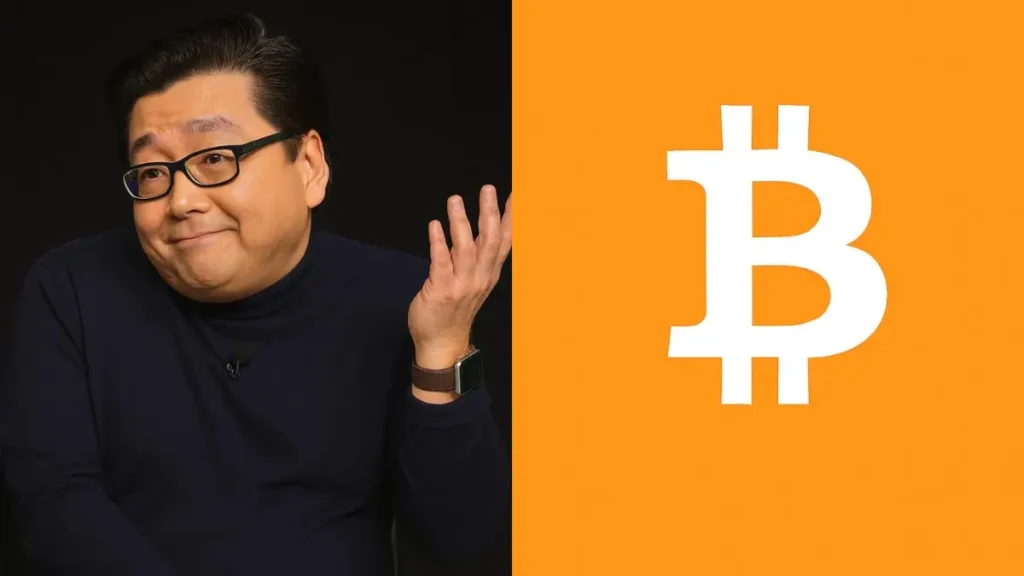 Tom Lee advierte que Bitcoin podría perder hasta 50 % pese al empuje de los ETF