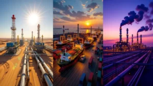 La OPEP+ reunidos en conferencia para discutir un posible aumento de la producción de petróleo en octubre de 2025.