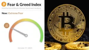 caída del índice del miedo en Bitcoin