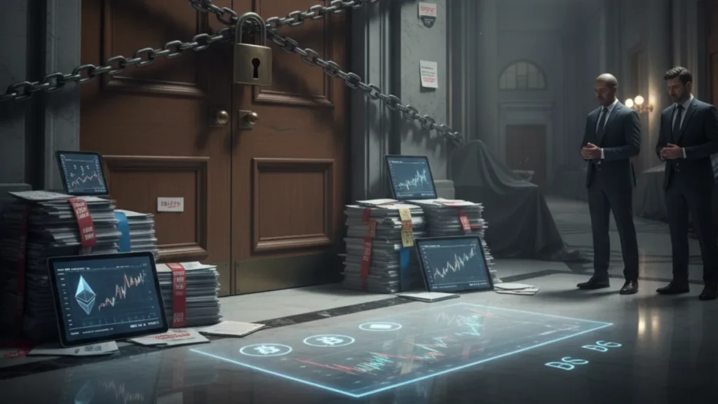 Cierre del gobierno de EEUU paraliza aprobaciones de ETF cripto