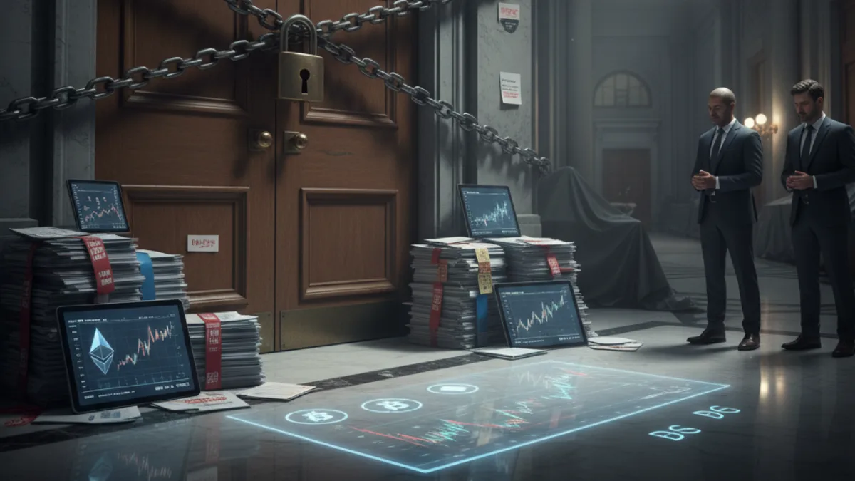 Cierre del gobierno de EEUU paraliza aprobaciones de ETF cripto