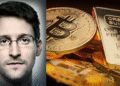 Edward Snowden reaviva debate sobre Bitcoin frente al oro en redes sociales