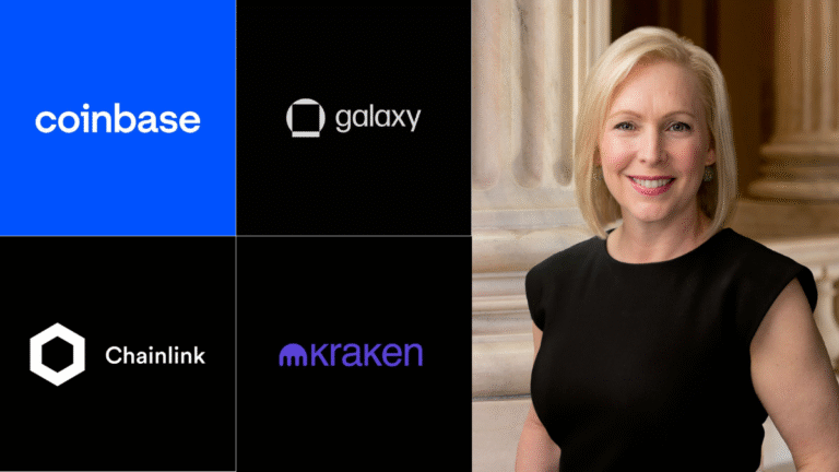 Ejecutivos cripto se reúnen con la senadora Gillibrand para impulsar nueva regulación estructural del mercado