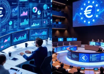 El Banco Central Europeo selecciona proveedores clave para el desarrollo del euro digital en la zona euro.