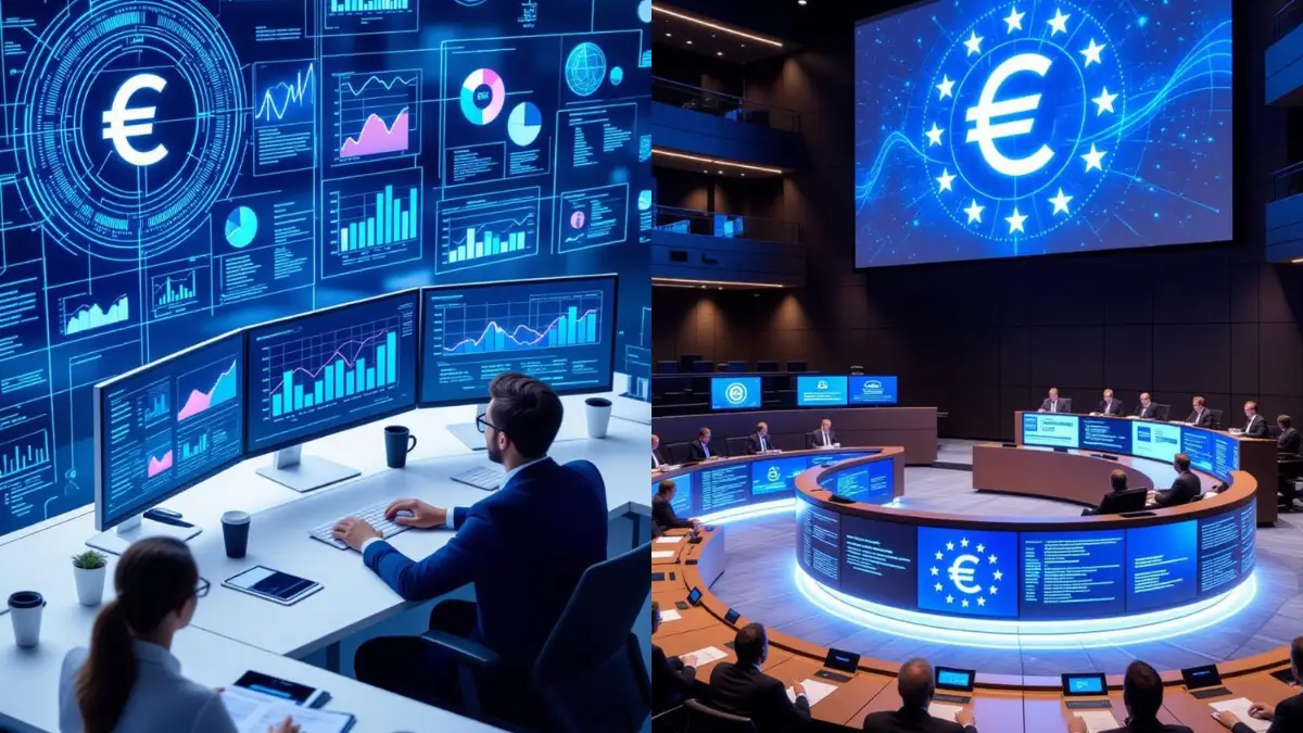 El Banco Central Europeo selecciona proveedores clave para el desarrollo del euro digital en la zona euro.