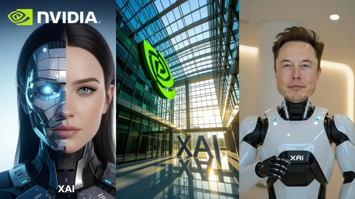 Nvidia anuncia su participación en una ronda de financiamiento de 20.000 millones de dólares para xAI, la empresa de inteligencia artificial fundada por Elon Musk.