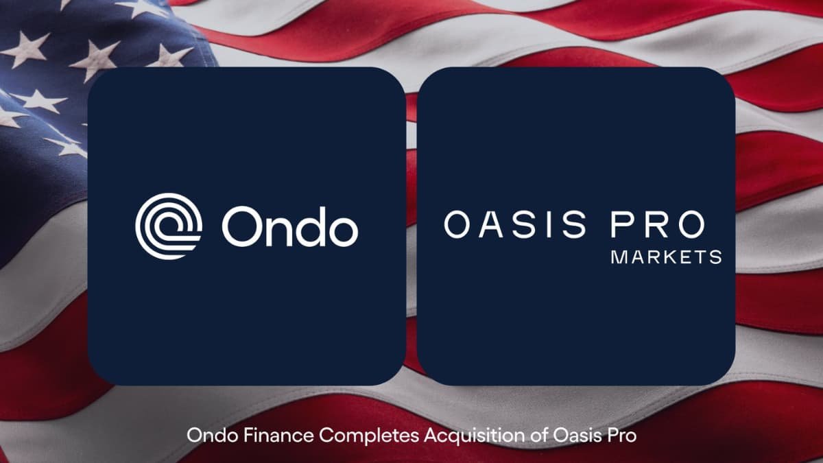 Ondo Oasis Pro Market